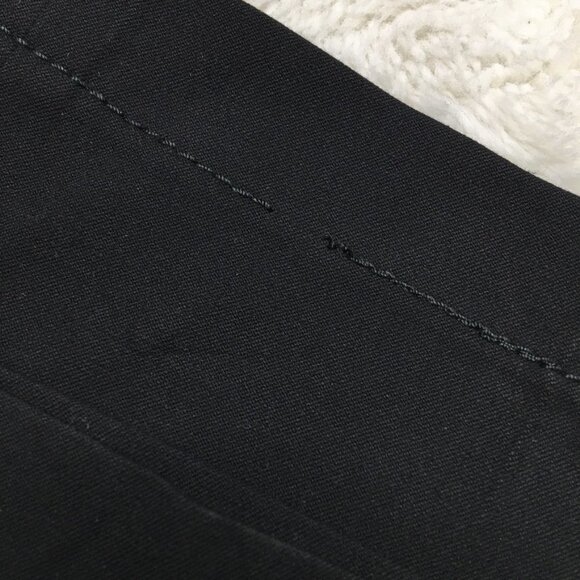 Alysi Women's Black Straight Slacks Trousers Pants Size 8 - Picture 5 of 14